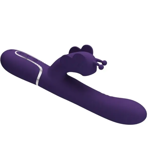 Pretty Love - Vibrador rabbit con licking morado - Imagen 5