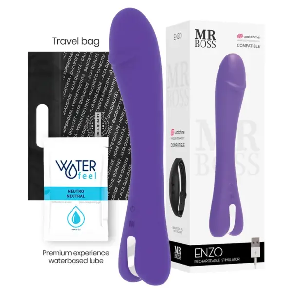 MR BOSS - ENZO Vibrador Compatible con Watchme Wireless Technology - Imagen 10