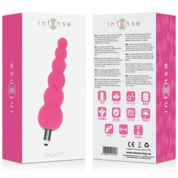 Intense - Snoopy 7 Speed Silicone Rosa Intenso - Imagen 4