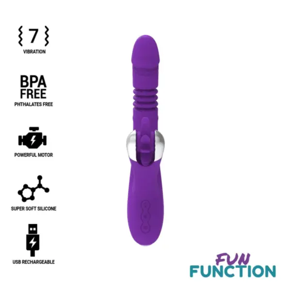 FUN FUNCTION - Bunny Funny Up & Down 2.0 - Estimulador Clitoriano Avanzado