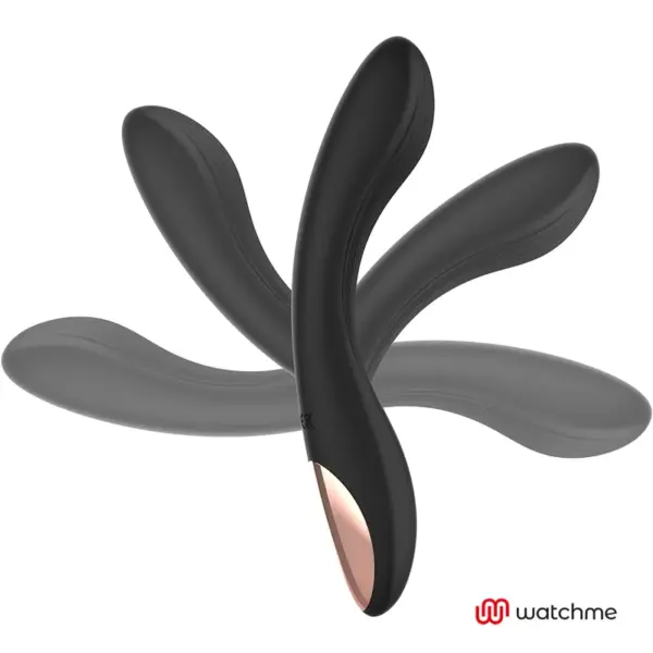 ANNE'S DESIRE - Vibrador de Control Remoto WATCHME Negro/Gold - Imagen 7