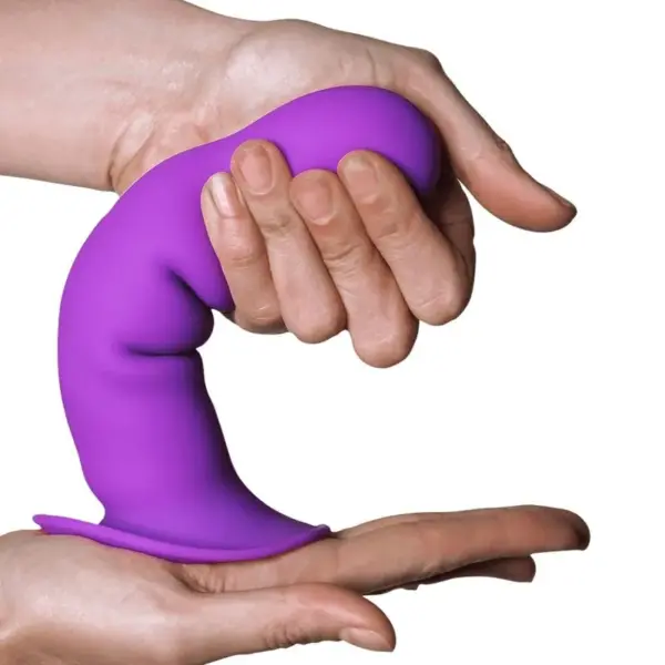 ADRIEN LASTIC - Hitsens Vibe 3 Dildo Silicona Violeta - Imagen 2