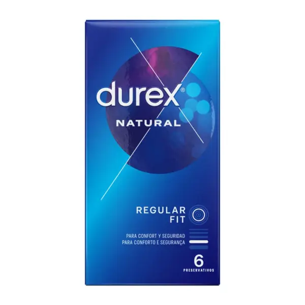 Durex - Natural Classic 6 Unidades | Preservativos de Latex de Caucho Natural - Imagen 2