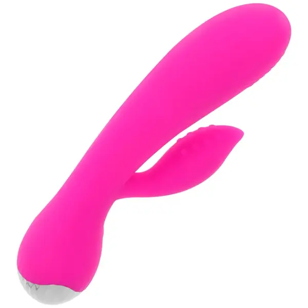 OHMAMA - Vibrador recargable con rabbit 10 modos de vibración 19 cm - Imagen 3