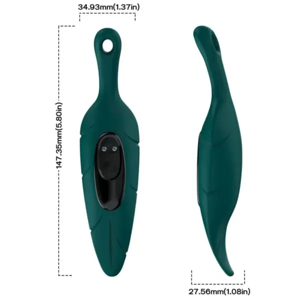 ARMONY - Estimulador & Vibrador Hoja Verde para Placer Personalizado - Imagen 4