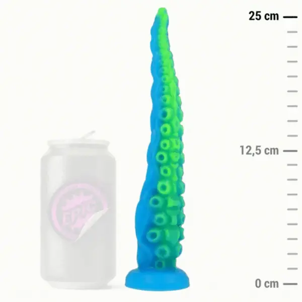 EPIC - Scylla Dildo Tentáculo Fino Fluorescente Tamaño Pequeño