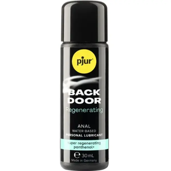 PJUR - Back Door Regenerating Panthenol Base Agua Anal 30 ml: Lubricante Ideal para una Experiencia Anal Placentera