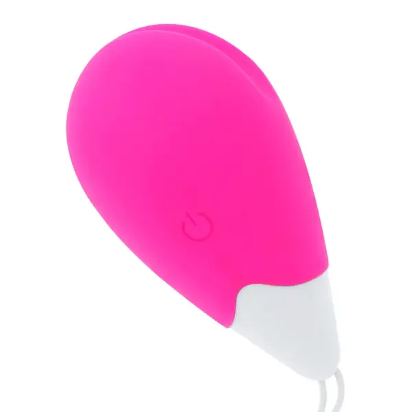 OHMAMA - Huevo vibrador 10 modos rosa y blanco - Imagen 3