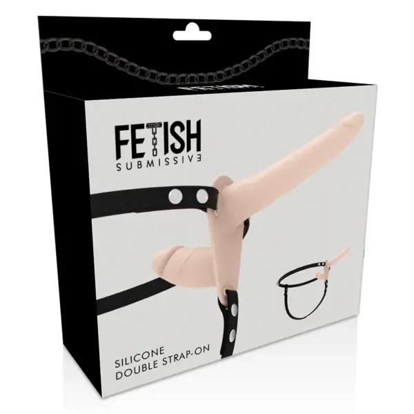 Fetish Submissive Harness - Doble Penetración Flesh - Imagen 5