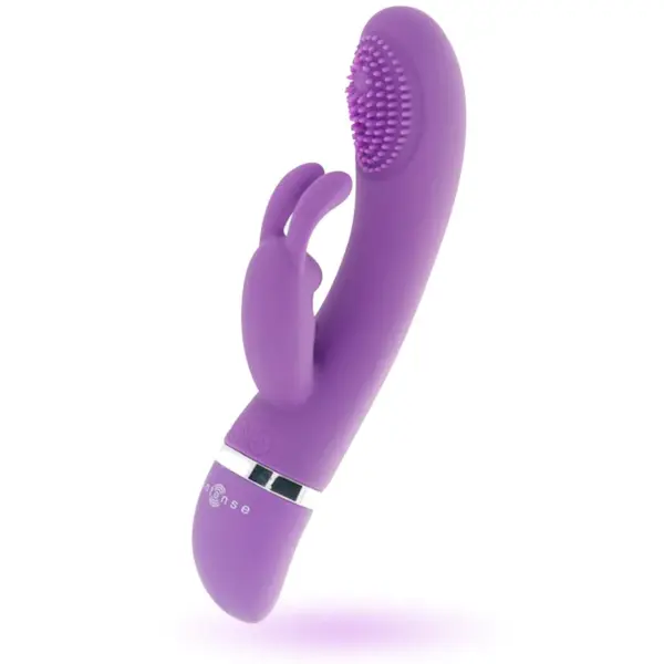 Intense - Vibrador rabbit oscilante lila para una experiencia inigualable - Imagen 2