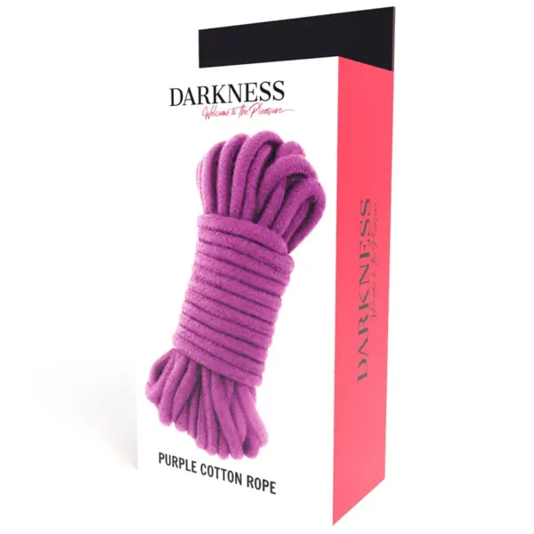 DARKNESS - Cuerda japonesa 5 m morado para bondage - Imagen 4