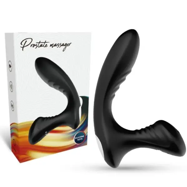 ARMONY - Storm Vibrador Anal Próstata & Plug Control Remoto Negro - Imagen 4