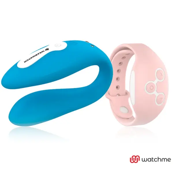 WEARWATCH - Vibrador Dual Technology Watchme Añil / Rosa - Imagen 3