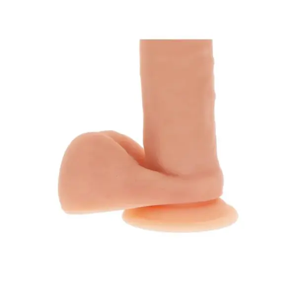 Get Real - Dildo Silicona 20,5 cm con Testículos Natural - Imagen 3