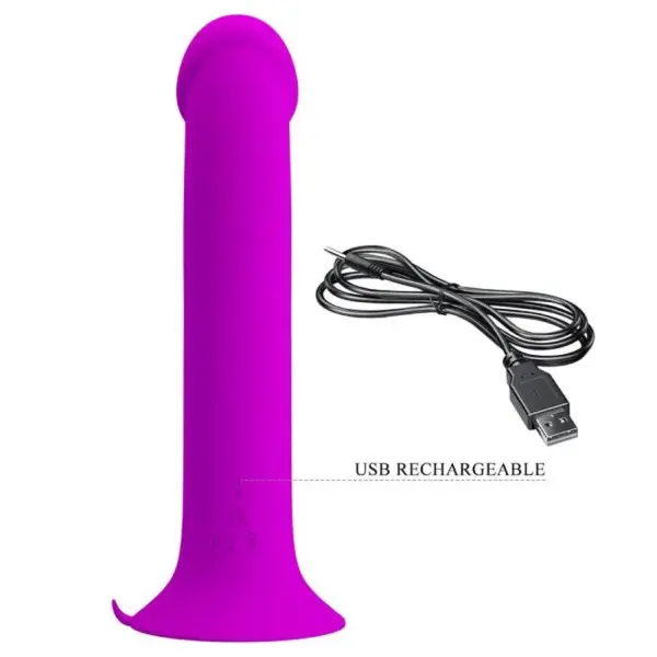 Pretty Love - Vibrador y Estimulador Punto G Morado - Imagen 11