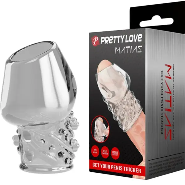 Pretty Love - Matías Engrosador Pene Transparente