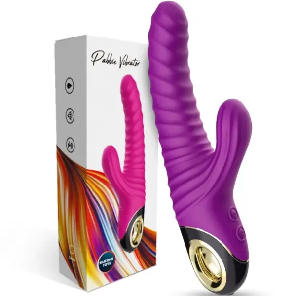 ARMONY - Vibrador de Silicona Violeta para Placer Infinito - Imagen 5