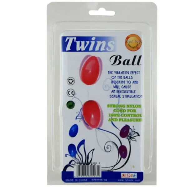 Baile - Twins Balls Bolas Anales Rosa - Imagen 2