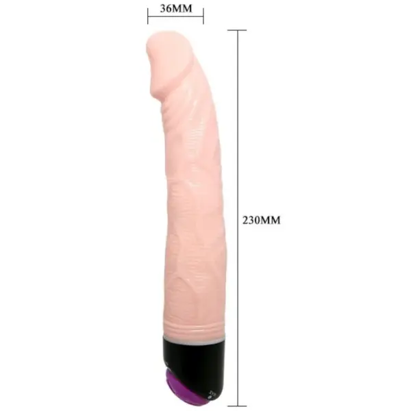 Adour Club - Vibrador Realístico 23 cm Natural - Imagen 3