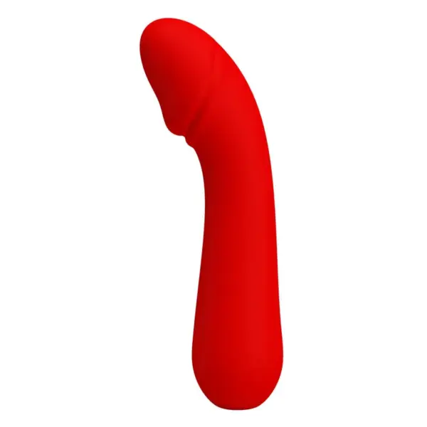 Pretty Love - Vibrador de punto G recargable rojo - Imagen 2