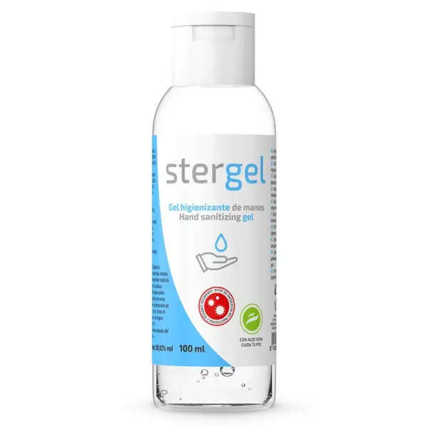 STERGEL - Gel Hidroalcohólico Higienizante de Manos Aloe Vera 100ml