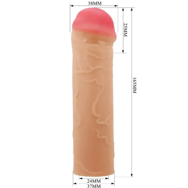 Pretty Love - Nile Funda de Pene Extensora Natural - Imagen 4