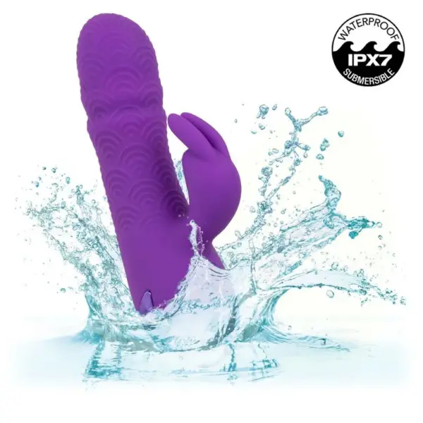 CalExotics - Vibrador Rabbit Morado Manhattan Beach Marvel - Imagen 6