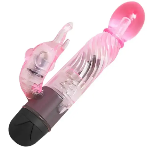 BAILE - Vibrador rabbit rosa 10 modos para estimulación intensa - Imagen 4