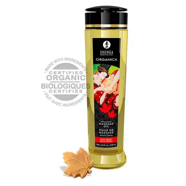 Shunga - Aceite de masaje orgánico Delicia Arce 240 ML