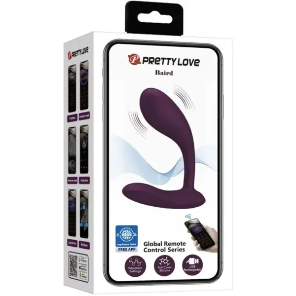 Pretty Love - Vibrador G-Spot recargable lila con app - Imagen 14