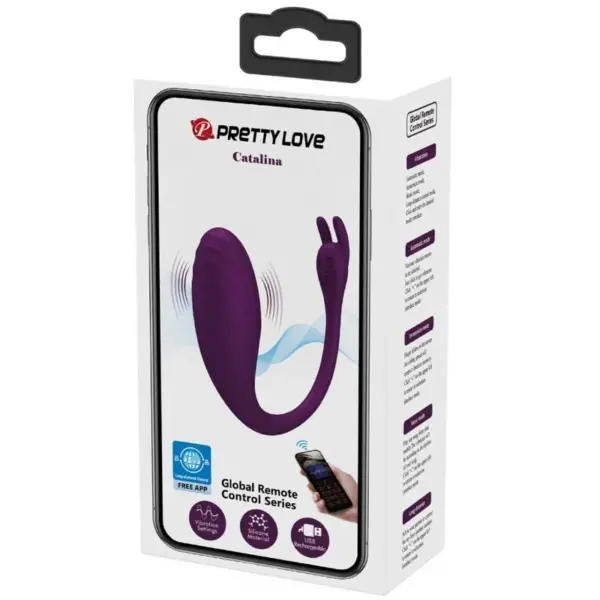 Pretty Love - Vibrador con control remoto lila - Imagen 20