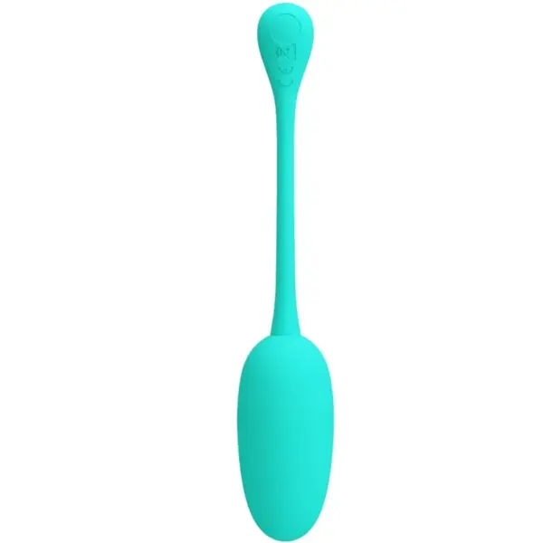 Pretty Love - Huevo Vibrador Recargable Verde Agua - Imagen 5