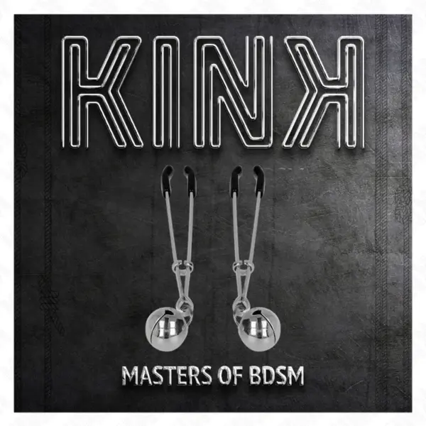 KINK - Pinzas para Pezones Fina con Cascabel Plateado 7 cm - Imagen 5