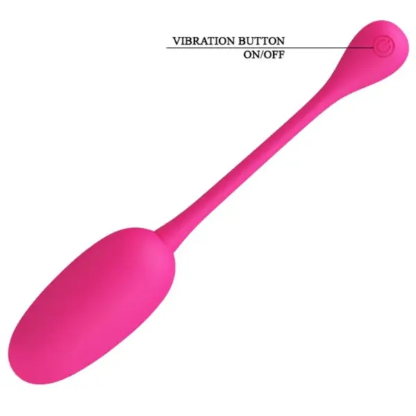 Pretty Love - Huevo Vibrador Recargable Rosa con 12 Funciones - Imagen 6