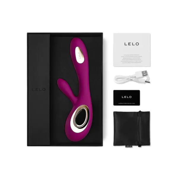 LELO - Vibrador rabbit con WaveMotion morado - Imagen 3