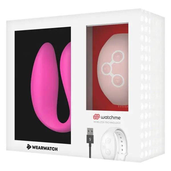 WEARWATCH - Vibrador Dual Technology WATCHME Fucsia/Rosa - Imagen 8