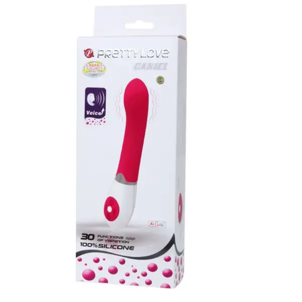 Pretty Love - Vibrador Daniel con vibración por voz - Imagen 2