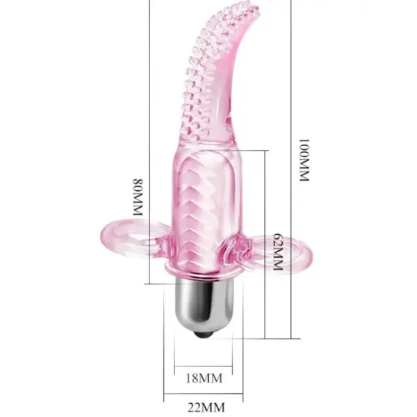 Baile - Vibro Finger Dedal Estimulador para Placer Intenso - Imagen 9