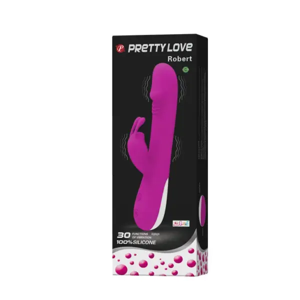 Pretty Love - Flirtation Vibrador con Estimulador Clítoris Robert - Imagen 6