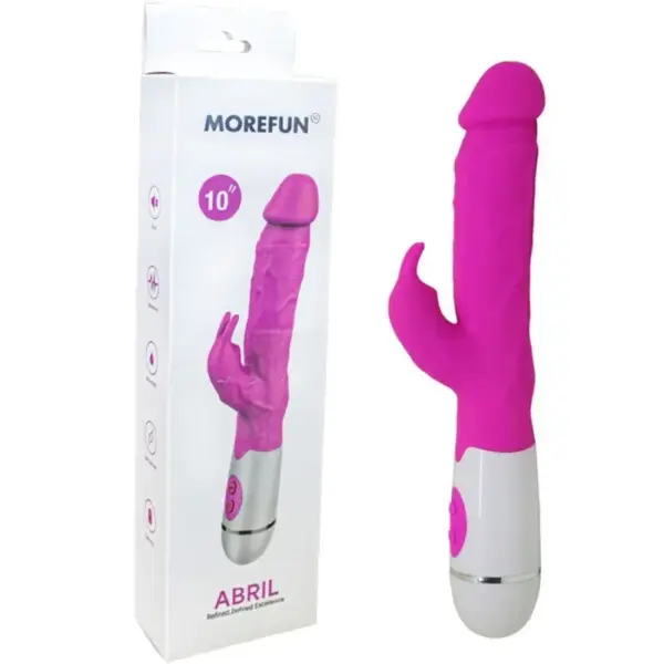 Armony - Vibrador rabbit Abril 16 velocidades rosa - Imagen 5