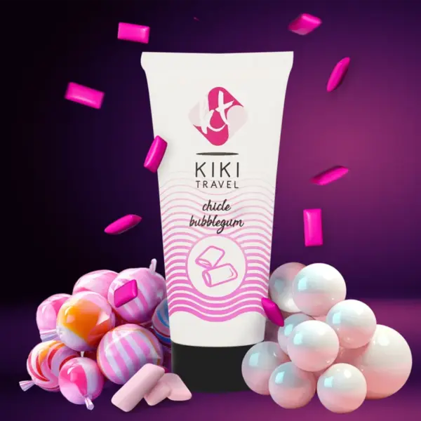 Kiki Travel - Lubricante Sabor a Chicle 50 ml - Imagen 5