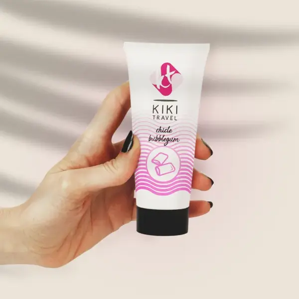 Kiki Travel - Lubricante Sabor a Chicle 50 ml - Imagen 6