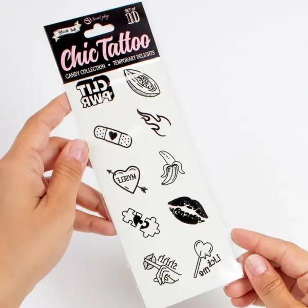 SECRET PLAY - Set de 10 Tattoos Temporales Candy Collection - Imagen 4