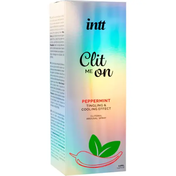 INTT RELEASES - Clit Me On Menta 12 ML - Spray Estimulante para el Clítoris - Imagen 3