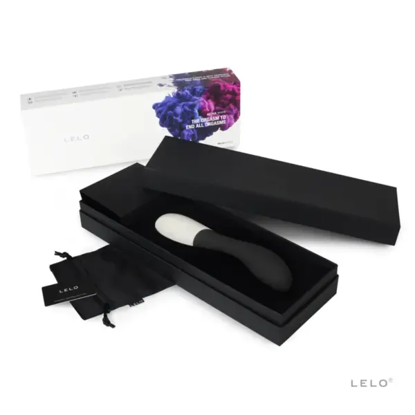 LELO - MONA WAVE Vibrador Negro para Estimulación del Punto G - Imagen 2