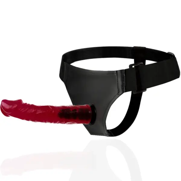 Harness Attraction - Arnés con pene realístico de 19 cm para parejas aventureras - Imagen 3