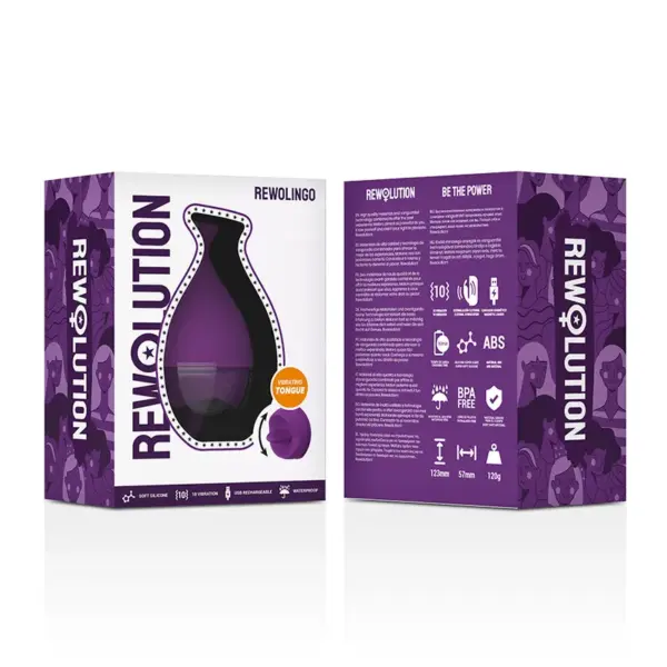 Rewolution - Rewolingo vibrador con lengua - Imagen 8