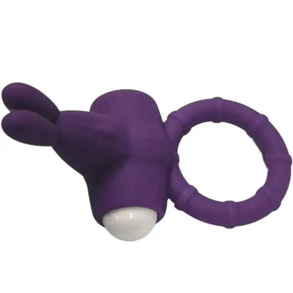 ARMONY - Anillo vibrador de silicona morado - Imagen 2