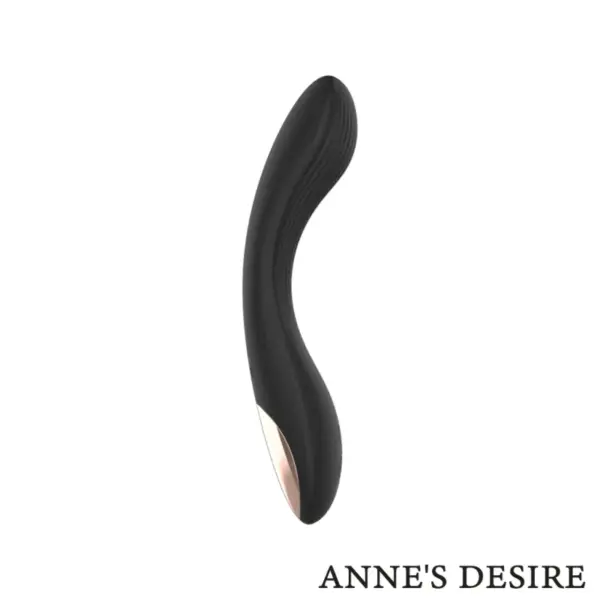 ANNE'S DESIRE - Vibrador de punto G control remoto WATCHME Negro