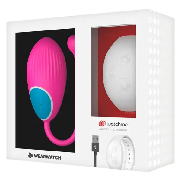 WearWatch - Huevo Control Remoto Technology WatchMe Fucsia/Niveo - Imagen 6